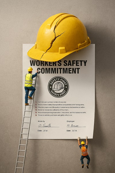 تعهد کفایت نمی‌کند